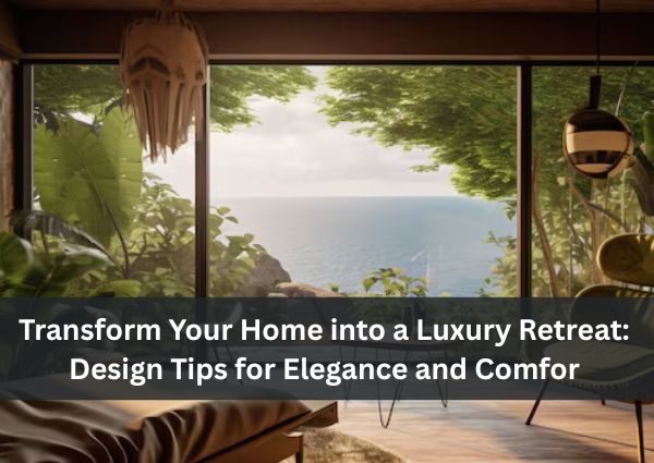 Transform Your Home into a Luxury Retreat: Design Tips for Elegance and Comfort